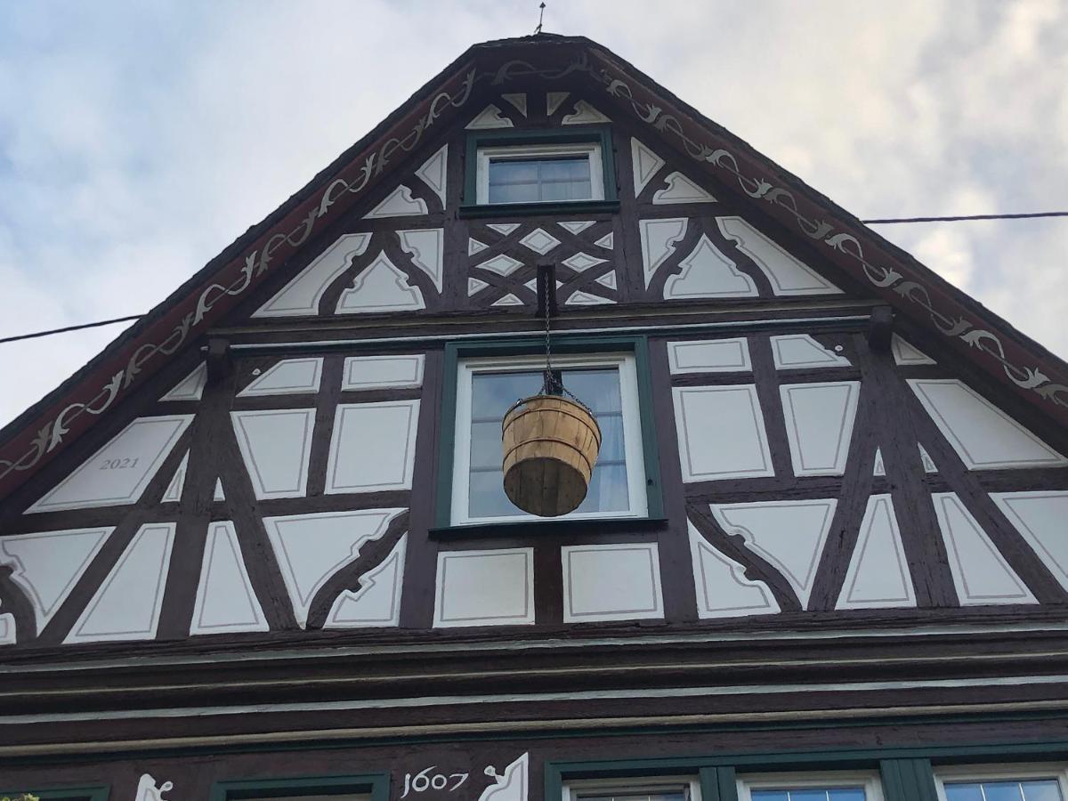 Schoene Ferienwohnung Gewoelbekeller Fachwerkhaus Bacharach Zewnętrze zdjęcie